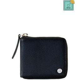 Eske Men Textured Leather Zip Around Wallet-54