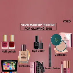 VOZO Set Of 10 Radiant Beauty Brilliance Makeup Combo-44