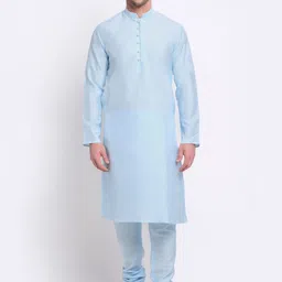 KRAFT INDIA Mandarin Collar Straight Kurta With Churidar-22