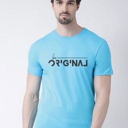 Friskers Men Turquoise Blue Printed T-shirt-image-88