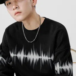 HERE&NOW Men Long Sleeves Ribbed Sweatshirt-picture-52