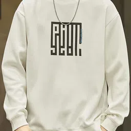 HERE&NOW Men Printed Pullover Sweatshirt-picture-10