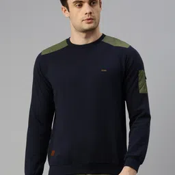 ZEDD Long Sleeves Cotton Pullover Sweatshirt-18
