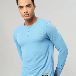 Technosport Henley Neck Rapid Dry Sports T-shirt-image-25