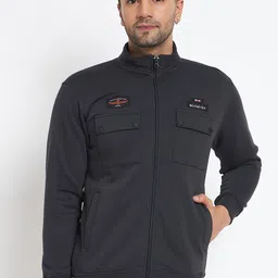 Duke Mock Collar Bomber Jacket-31