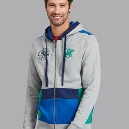 Beverly Hills Polo Club Men Grey Sweatshirt-image-90