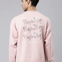 Xtep Typography Printed Round Neck Sweatshirt-image-26