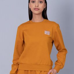 Muvazo Round Neck Pullover Sweatshirt-image-117