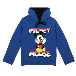 Wear Your Mind Boys Mickey Mouse Graphic Printed Hooded Cotton Sweatshirt-image-7