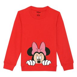 Disney by Wear Your Mind Girls Red Printed Sweatshirt-image-103