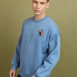 KETCH Printed Oversized Sweatshirt-image-60