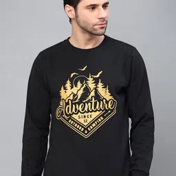 Rigo Typography Printed Fleece Pullover-image-72