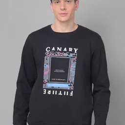 Canary London Typography Printed Round Neck Pullover-picture-14
