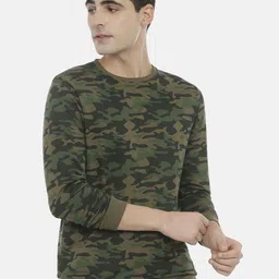 3PIN Men Green Camouflage Printed Sweatshirt-picture-21