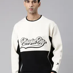 Xtep Typography Printed Sweatshirt-image-27