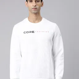 Xtep Typography Printed Round Neck Sweatshirt-image-58