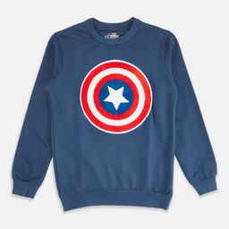 Pantaloons Junior Boys Captain America Shield Printed Sweatshirt-picture-39