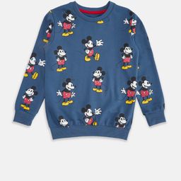 Pantaloons Junior Boys Mickey Mouse Printed Cotton Sweatshirt-picture-13