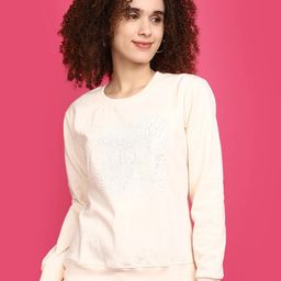 V-Mart Embellished Fleece Pullover Sweatshirt-picture-33