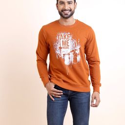 berry blues Graphic Printed Cotton Round Neck Pullover Sweatshirt-picture-44