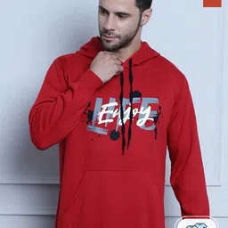 VIMAL JONNEY Pack Of 2 Typography Printed Fleece Sweatshirt-image-56
