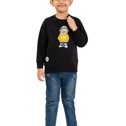 SMSHOPMORE Boys Graphic Printed Round Neck Sweatshirt-picture-3