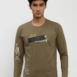 SHOWOFF Printed Round Neck Cotton Sweatshirt-image-16