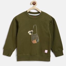 TALES & STORIES Girls Graphic Printed Pullover Sweatshirt-image-13