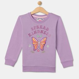 R&B Girls Graphic Printed Cotton Pullover-image-78