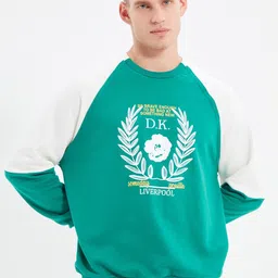 Trendyol Typography Printed Sweatshirt-picture-35