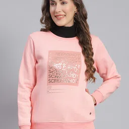 Monte Carlo Typography Printed Pullover Sweatshirt-image-65
