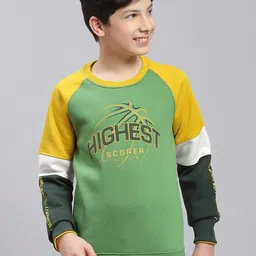 Monte Carlo Boys Typography Printed Cotton Sweatshirt-image-95