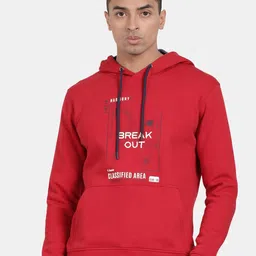 t-base Typography Printed Hooded Pullover Sweatshirt-picture-35