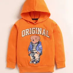 YK Boys Graphic Printed Hooded Cotton Sweatshirt-picture-5