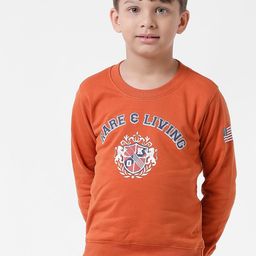 KATE & OSCAR Boys Printed Fleece Sweatshirt-image-93