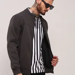 SHOWOFF Men Mandarin Collar Long Sleeves Sweatshirt-picture-39