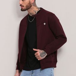 SHOWOFF Men Mandarin Collar Cotton Sweatshirt-picture-42