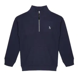 PLUM TREE Boys Mock Collar Cotton Sweatshirt-picture-9
