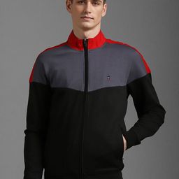 Louis Philippe Sport Men Colourblocked Sweatshirt-picture-10