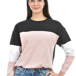 Numero Uno Colourblocked Long Sleeves Pullover-28