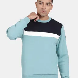 t-base Colourblocked Round Neck Long Sleeve Sweatshirt-picture-37