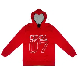 BAESD Boys Typography Printed Hooded Pure Cotton Pullover-picture-16
