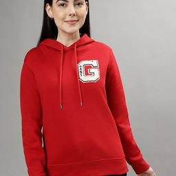 GANT Solid Hooded Regular Fit Sweatshirt-0