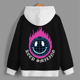 BAESD Boys Graphic Printed Hooded Fleece Sweatshirt-image-90