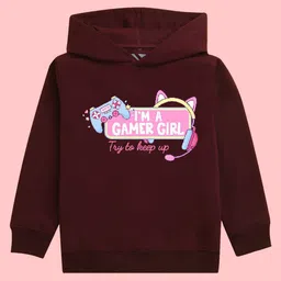 BAESD Kids Printed Hooded Fleece Pullover-picture-5