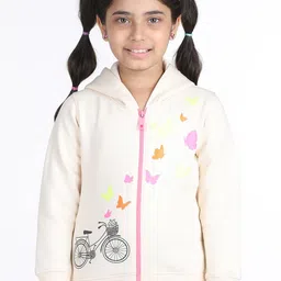 Wingsfield Girls Graphic Printed Hooded Fleece Sweatshirt-picture-31