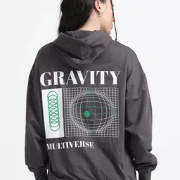 SILISOUL Women Printed Hooded Sweatshirt-picture-49