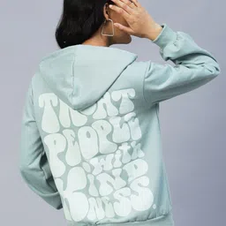 Rigo Printed Hooded Fleece Sweatshirt-image-17