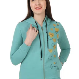 FLOSBERRY Graphic Printed Hooded Cotton Sweatshirt-image-53