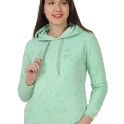 FLOSBERRY Typography Printed Hooded Neck Cotton Pullover Sweatshirt-image-38